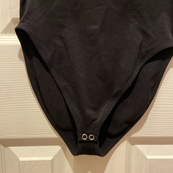 NWT Forever 21 Black Seamless Halter Bodysuit - Picture 3 of 11